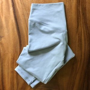 Olympia Activewear Crop Legging - Light Blue